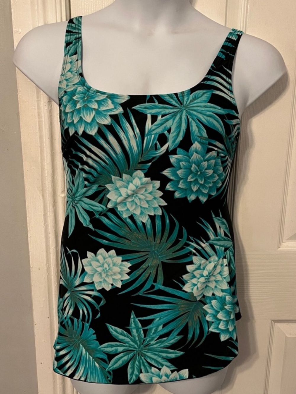 Gabar Floral Tank One Piece Swim Suit
